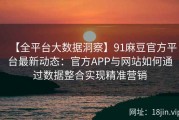 【全平台大数据洞察】91麻豆官方平台最新动态：官方APP与网站如何通过数据整合实现精准营销