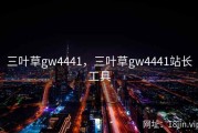 三叶草gw4441，三叶草gw4441站长工具