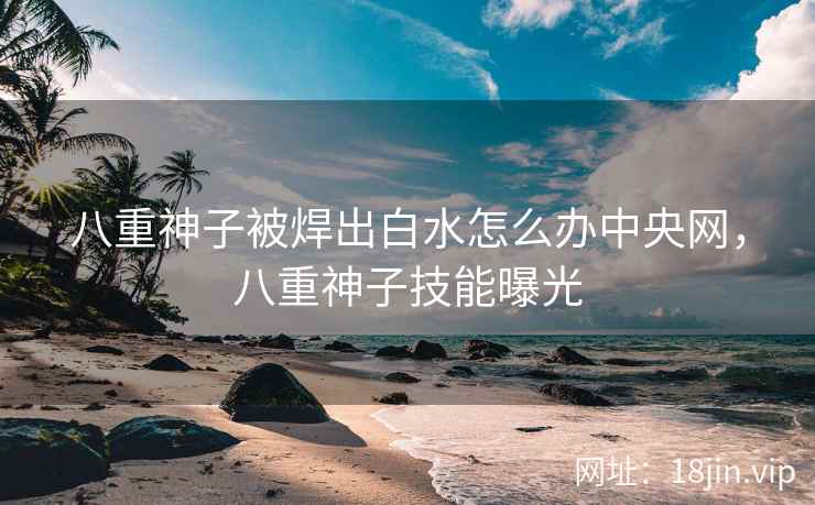 八重神子被焊出白水怎么办中央网，八重神子技能曝光