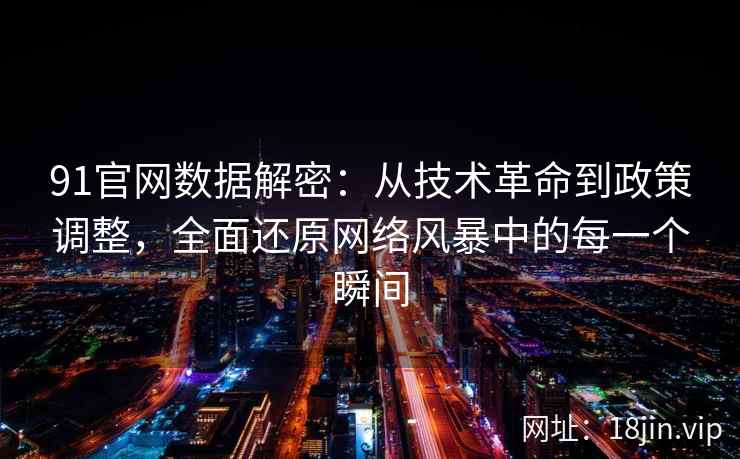 91官网数据解密：从技术革命到政策调整，全面还原网络风暴中的每一个瞬间