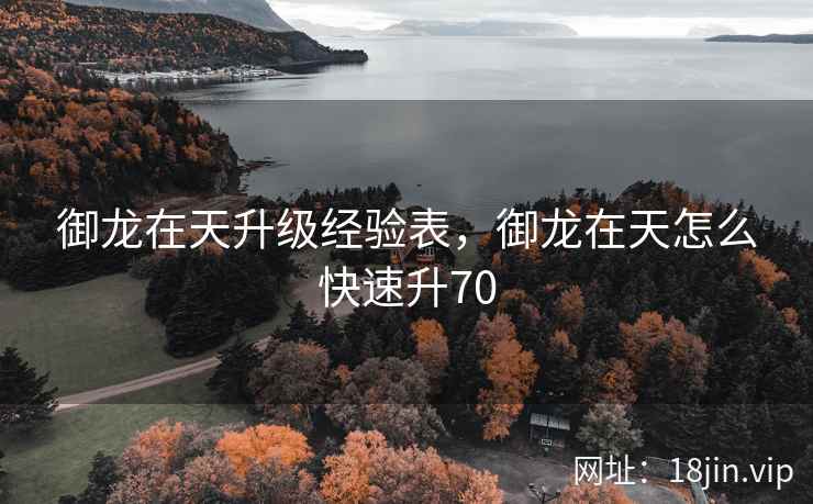 御龙在天升级经验表,御龙在天怎么快速升70 御龙在天升级经验表,御龙在天怎么快速升70